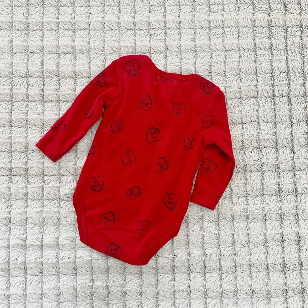 Rabbit Bear Valentines Onesie